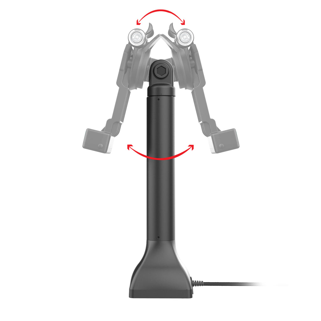 GDS® Uni-Conn™ 35,56 cm (14") Pedestal Dock met slot en oplaadfunctie via PoE - RAM Mounts RAM-GDS-DOCKLR-D11-14-U1E afbeelding 4