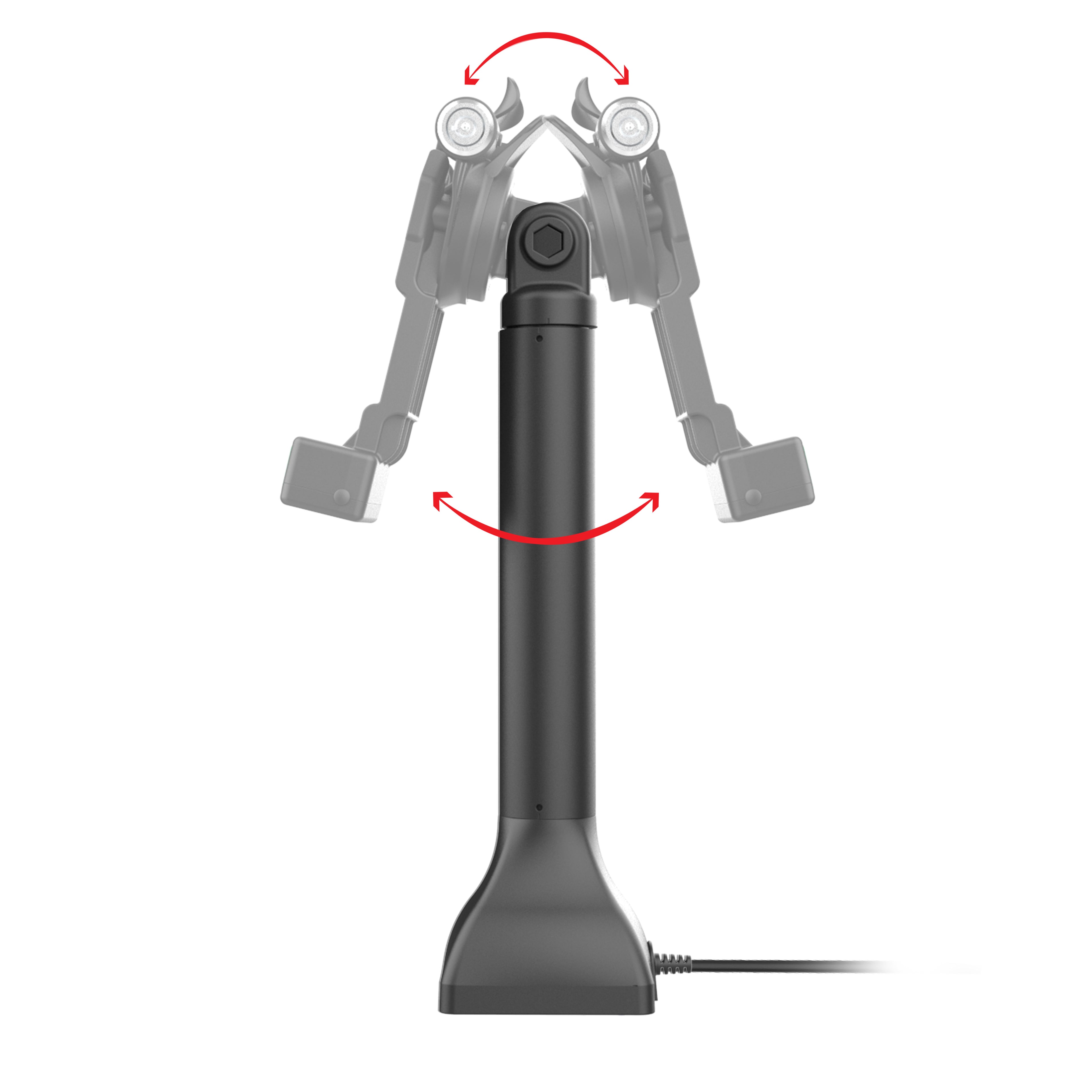 GDS® Uni-Conn™ 35,56 cm (14") Pedestal Dock met slot en oplaadfunctie via PoE - RAM Mounts RAM-GDS-DOCKLR-D11-14-U1E afbeelding 4