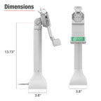 GDS® Uni-Conn™ 35,56 cm (14") Pedestal Dock met slot en oplaadfunctie via PoE - Grijs - RAM Mounts RAM-GDS-DOCKLR-D11-14-U1E-GRY afbeelding 7