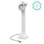 GDS® Uni-Conn™ 35,56 cm (14") Pedestal Dock met slot en oplaadfunctie via USB-C - Grijs - RAM Mounts RAM-GDS-DOCKLR-D11-14-U3C-GRY afbeelding 1