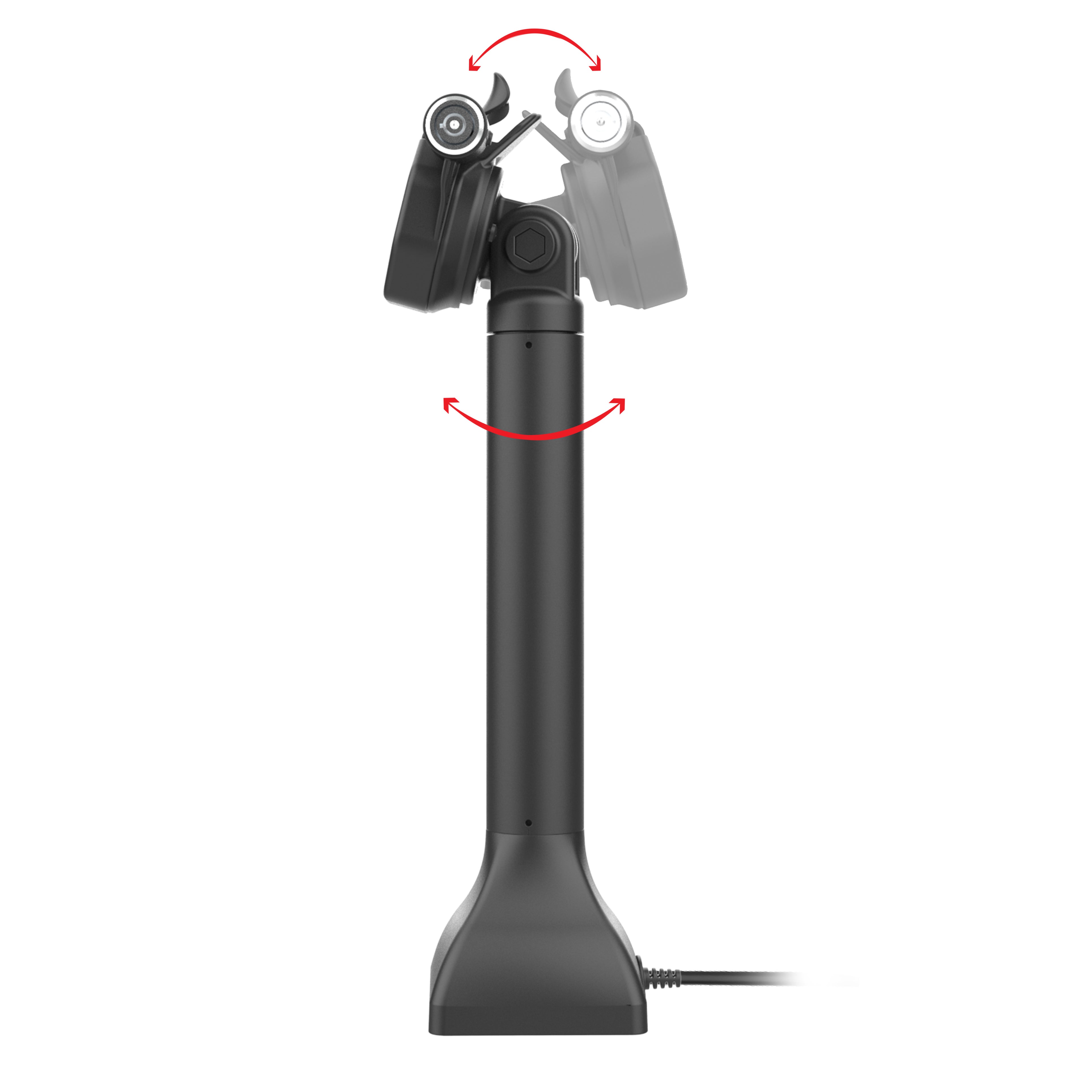 GDS® Uni-Conn™ 35,56 cm (14") Pedestal dock met slot en oplaadfunctie via USB-C - RAM Mounts RAM-GDS-DOCKLR-D11-14-U3C afbeelding 4
