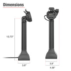 GDS® Uni-Conn™ 35,56 cm (14") Pedestal dock met slot en oplaadfunctie via USB-C - RAM Mounts RAM-GDS-DOCKLR-D11-14-U3C afbeelding 5