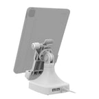 GDS® Uni-Conn™ Kantel- en Draai Kiosk Dock met slot en oplaadfunctie via USB-C + Data - Grijs - RAM Mounts RAM-GDS-DOCKLR-D14-U1C-2A-GRY afbeelding 4