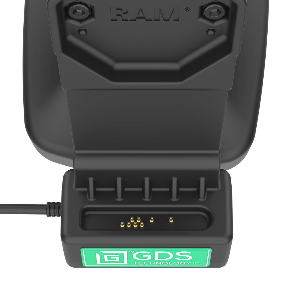 GDS® Uni-Conn™ Kantel- en Draai Kiosk Dock met slot en oplaadfunctie via USB-C + Data - RAM Mounts RAM-GDS-DOCKLR-D14-U1C-2A afbeelding 6
