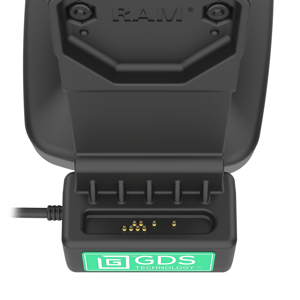 GDS® Uni-Conn™ Kantel- en Draai Kiosk Dock met slot en oplaadfunctie via USB-C - RAM Mounts RAM-GDS-DOCKLR-D14-U1C afbeelding 6