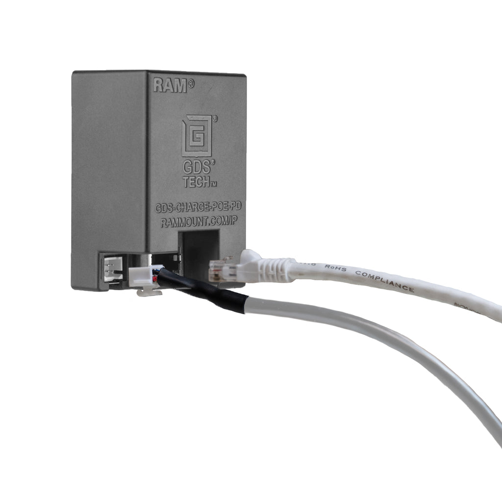 GDS® Uni-Conn™ Kantel- en Draai Kiosk Dock met slot en oplaadfunctie via PoE - Grijs - RAM Mounts RAM-GDS-DOCKLR-D14-U1E-GRY afbeelding 7