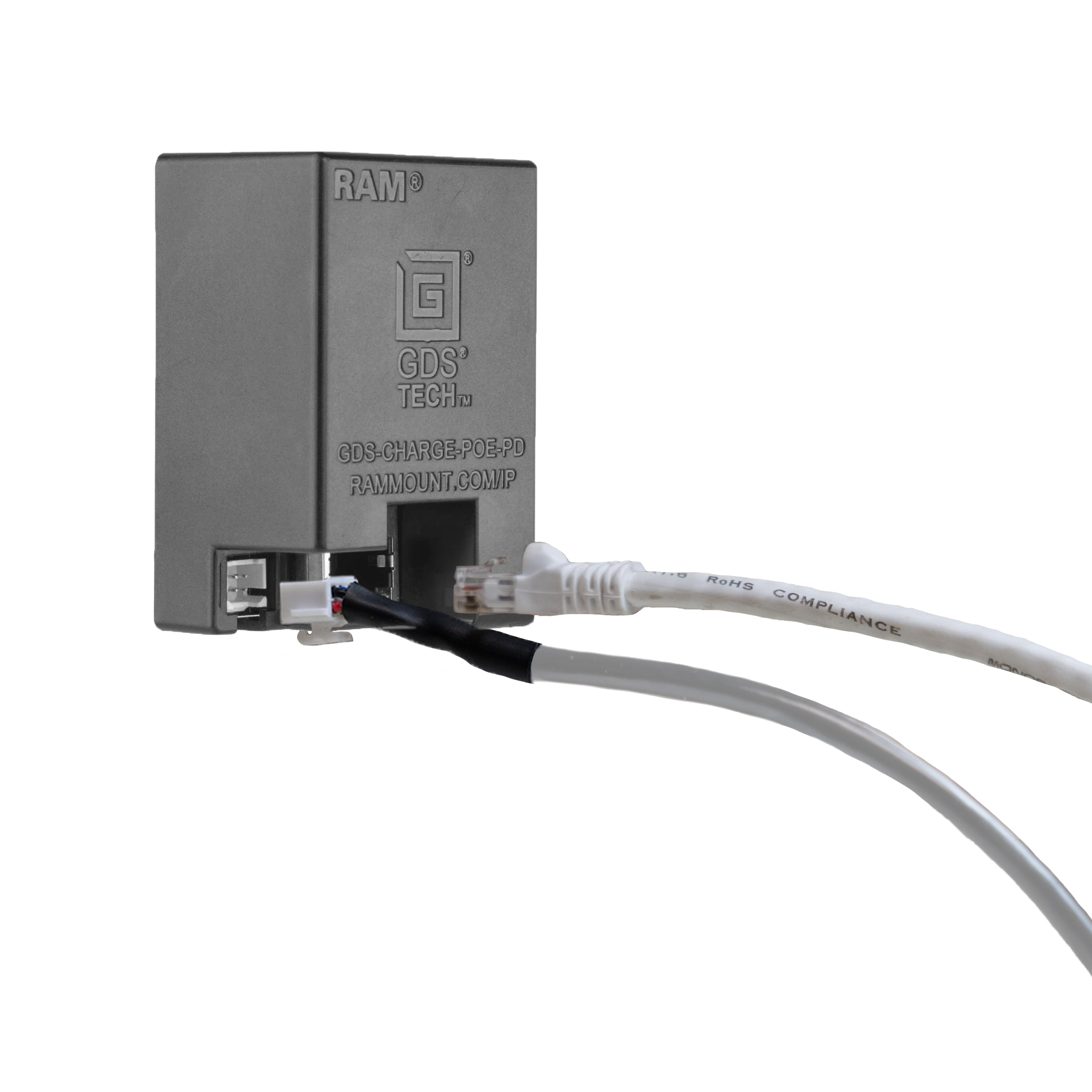 GDS® Uni-Conn™ Kantel- en Draai Kiosk Dock met slot en oplaadfunctie via PoE - Grijs - RAM Mounts RAM-GDS-DOCKLR-D14-U1E-GRY afbeelding 7