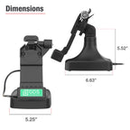 GDS® Uni-Conn™ Kantel- en Draai Kiosk Dock met slot en oplaadfunctie via PoE - RAM Mounts RAM-GDS-DOCKLR-D14-U1E afbeelding 8