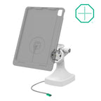 GDS® Uni-Conn™ Kantel- en Draai Kiosk Dock met slot en oplaadfunctie via USB-C + Data - Grijs - RAM Mounts RAM-GDS-DOCKLR-D14-U3C-2A-GRY afbeelding 2