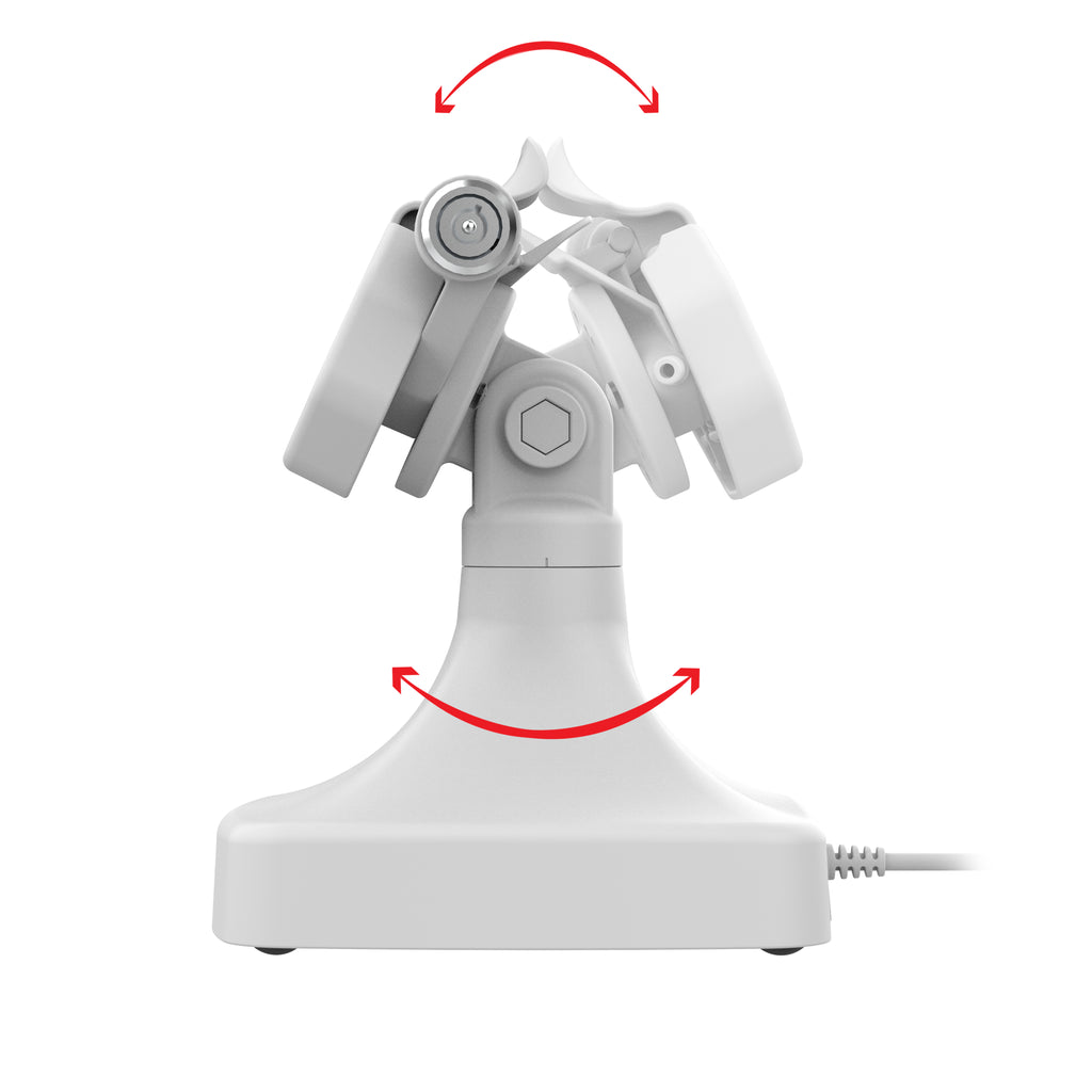 GDS® Uni-Conn™ Kantel- en Draai Kiosk Dock met slot en oplaadfunctie via USB-C - Grijs - RAM Mounts RAM-GDS-DOCKLR-D14-U3C-GRY afbeelding 3