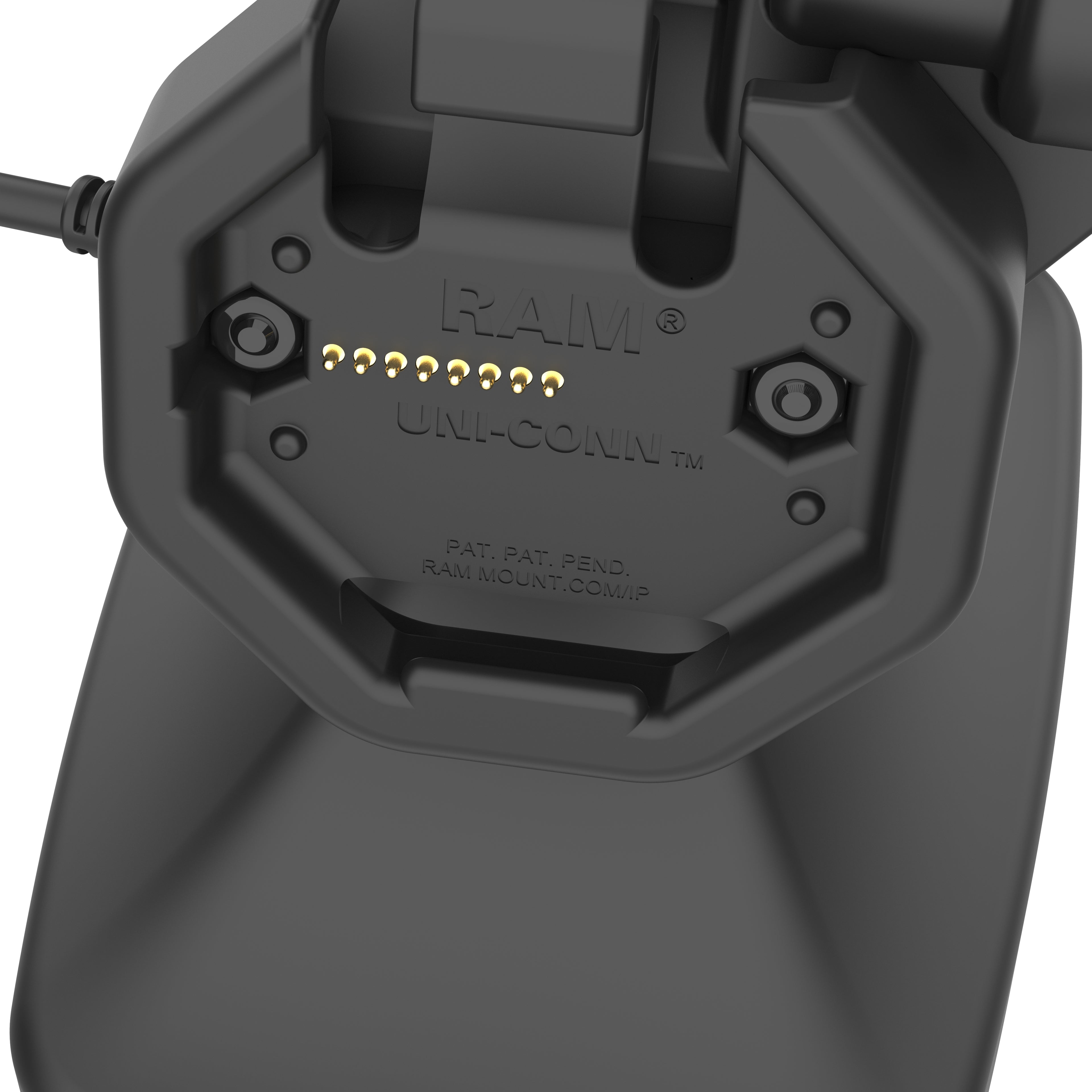 GDS® Uni-Conn™ Kantel- en Draai Kiosk Dock met slot en oplaadfunctie via PoE - RAM Mounts RAM-GDS-DOCKLR-D14-U3E afbeelding 6
