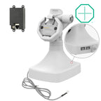 GDS® Uni-Conn™ Kantel- en Draai Kiosk Dock met slot en oplaadfunctie via PoE + data - Grijs - RAM Mounts RAM-GDS-DOCKLR-D14-U3E-2A-GRY afbeelding 1