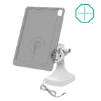 GDS® Uni-Conn™ Kantel- en Draai Kiosk Dock met slot en oplaadfunctie via PoE - Grijs - RAM Mounts RAM-GDS-DOCKLR-D14-U3E-GRY afbeelding 2