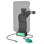 GDS® Uni-Conn™ Rechtse vergrendeldock + Dual USB-A met ontgrendelingshendel - RAM Mounts RAM-GDS-DOCKLR-U1CD2U afbeelding 2