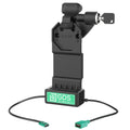 GDS uni conn rechts vergrendelbaar dock enkele USB a met ontgrendelingshendel - RAM Mounts RAM-GDS-DOCKLR-U1CDU