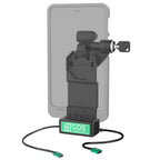GDS® Uni-Conn™ Rechter vergrendelend dock + enkele USB-C met ontgrendelingshendel - RAM Mounts RAM-GDS-DOCKLR-U1CP-CU afbeelding 2
