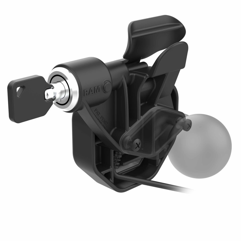GDS® Uni-Conn™ Gegelijkspanningsrechter vergrendelingsknicksnelpaneel met USB-C-connector - RAM Mounts RAM-GDS-DOCKLR-U3CPU afbeelding 3