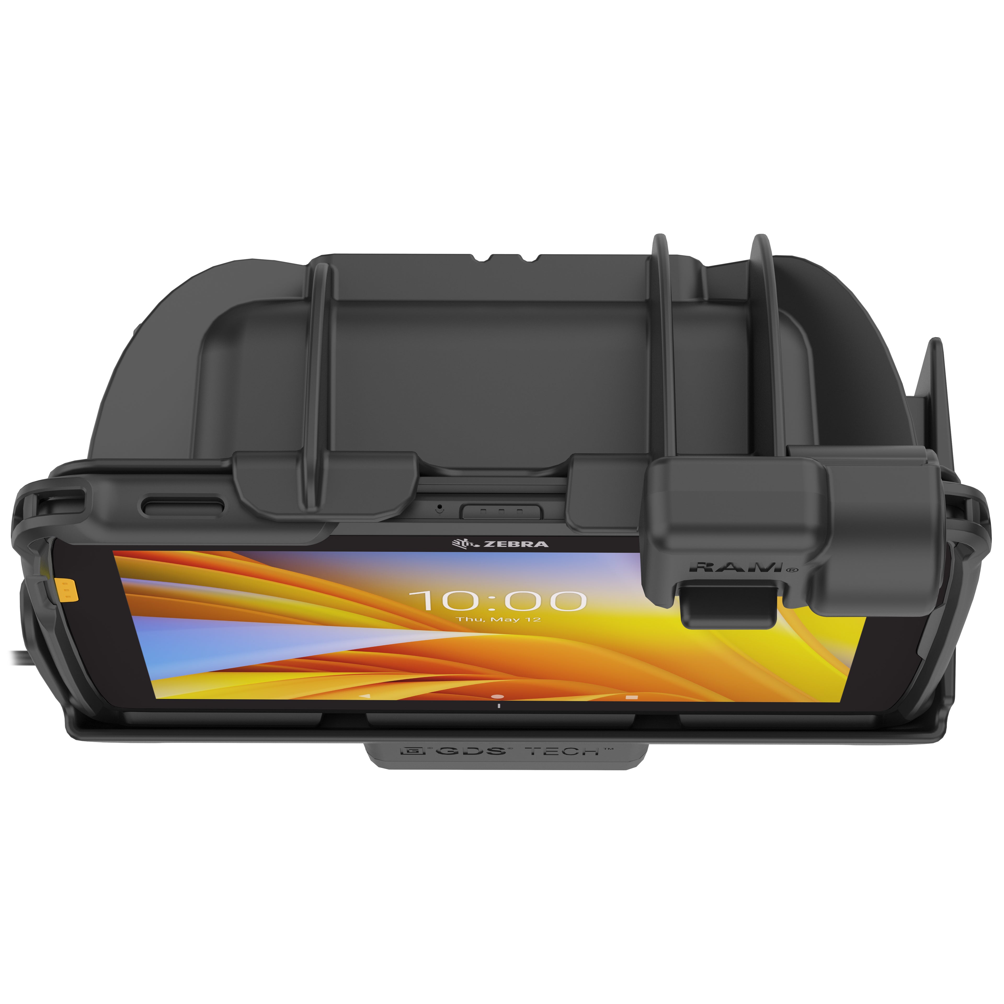GDS® Powered oplaadstation met vergrendeling voor Zebra ET401 & ET10,16 cm (4") X 20,32 cm (8") met IntelliSkin® - RAM Mounts RAM-GDS-DOCKNLL-ZE20PU afbeelding 6