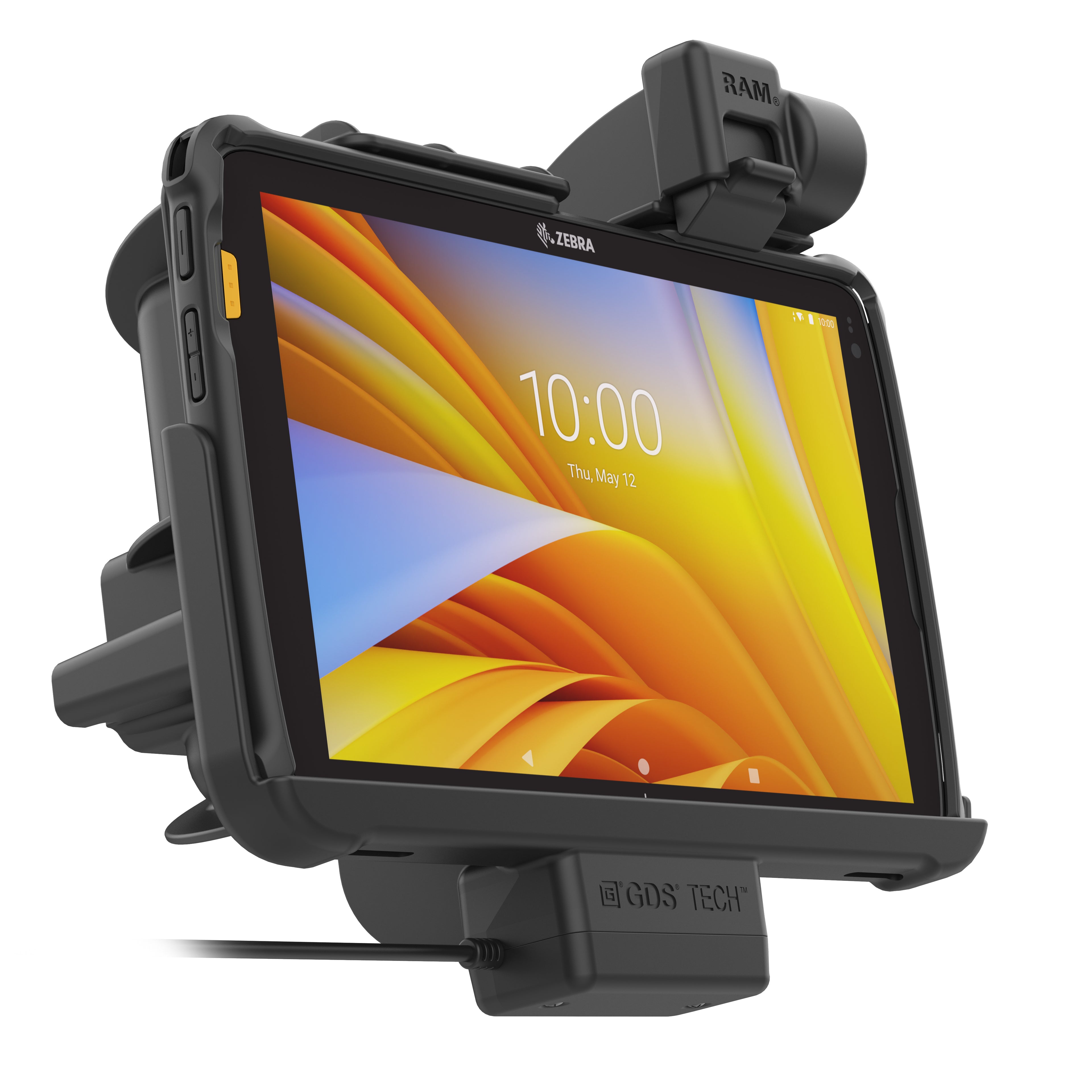 GDS® Dock met vergrendeling voor Zebra ET401 & ET10,16 cm (4") X 25,40 cm (10") met IntelliSkin® - RAM Mounts RAM-GDS-DOCKNLL-ZE21PU afbeelding 5