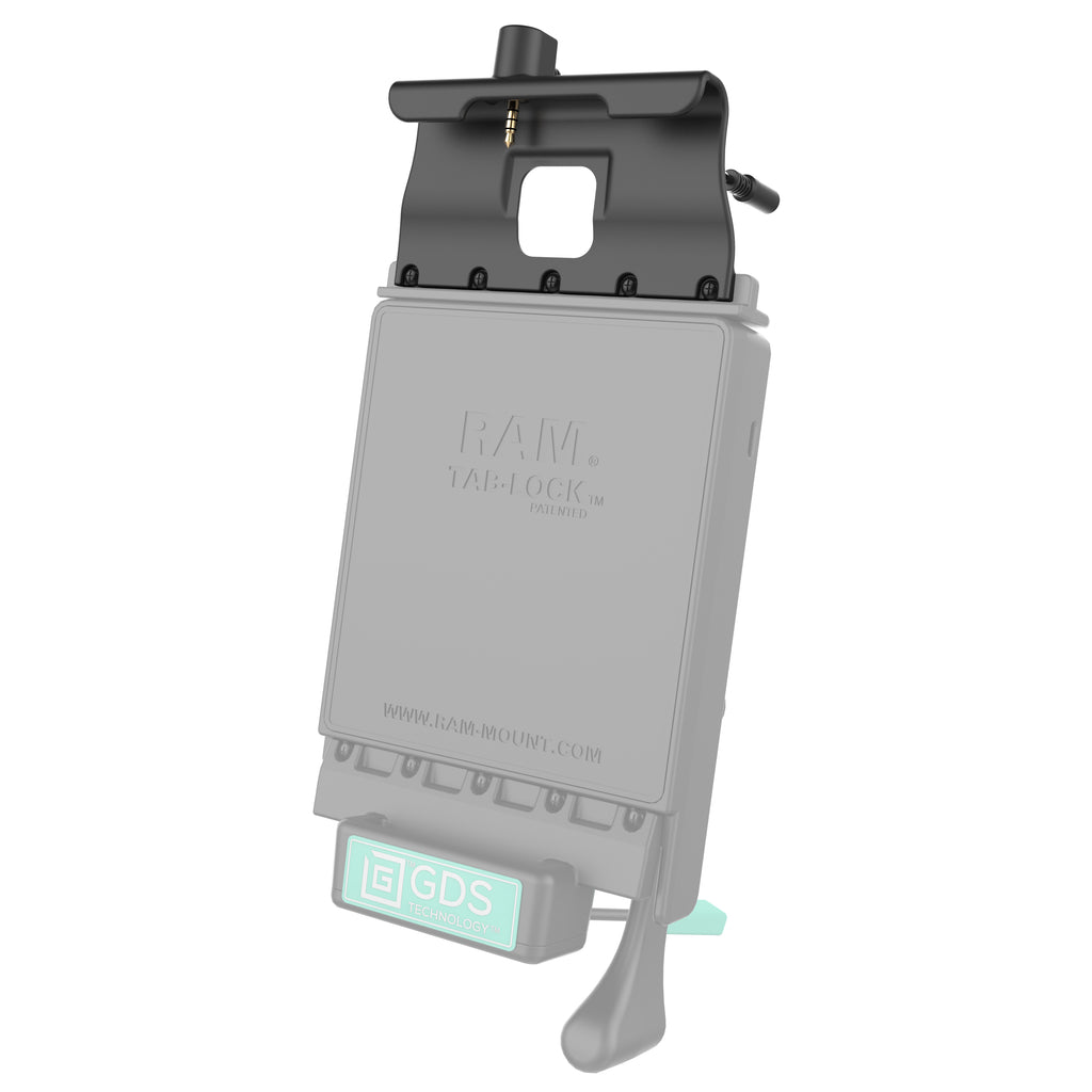 GDS® Voertuig Dock Cup met Kabel voor Samsung Tab A 8.0 (2018) SM-T387 - RAM Mounts RAM-GDS-DOCKT-SAM40-AUD1U afbeelding 2