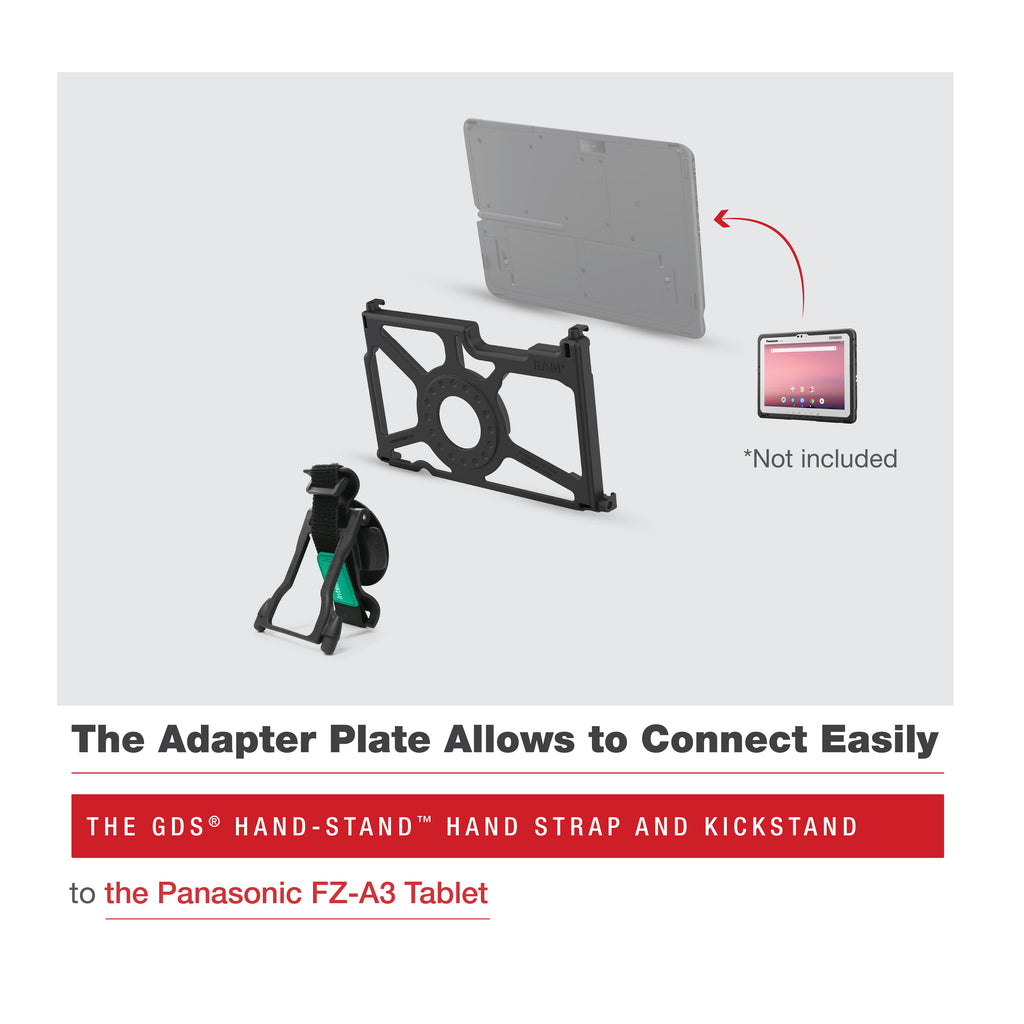 GDS® Hand-Stand™ voor Panasonic FZ-A3 - RAM Mounts RAM-GDS-HS1-PAN16U afbeelding 5