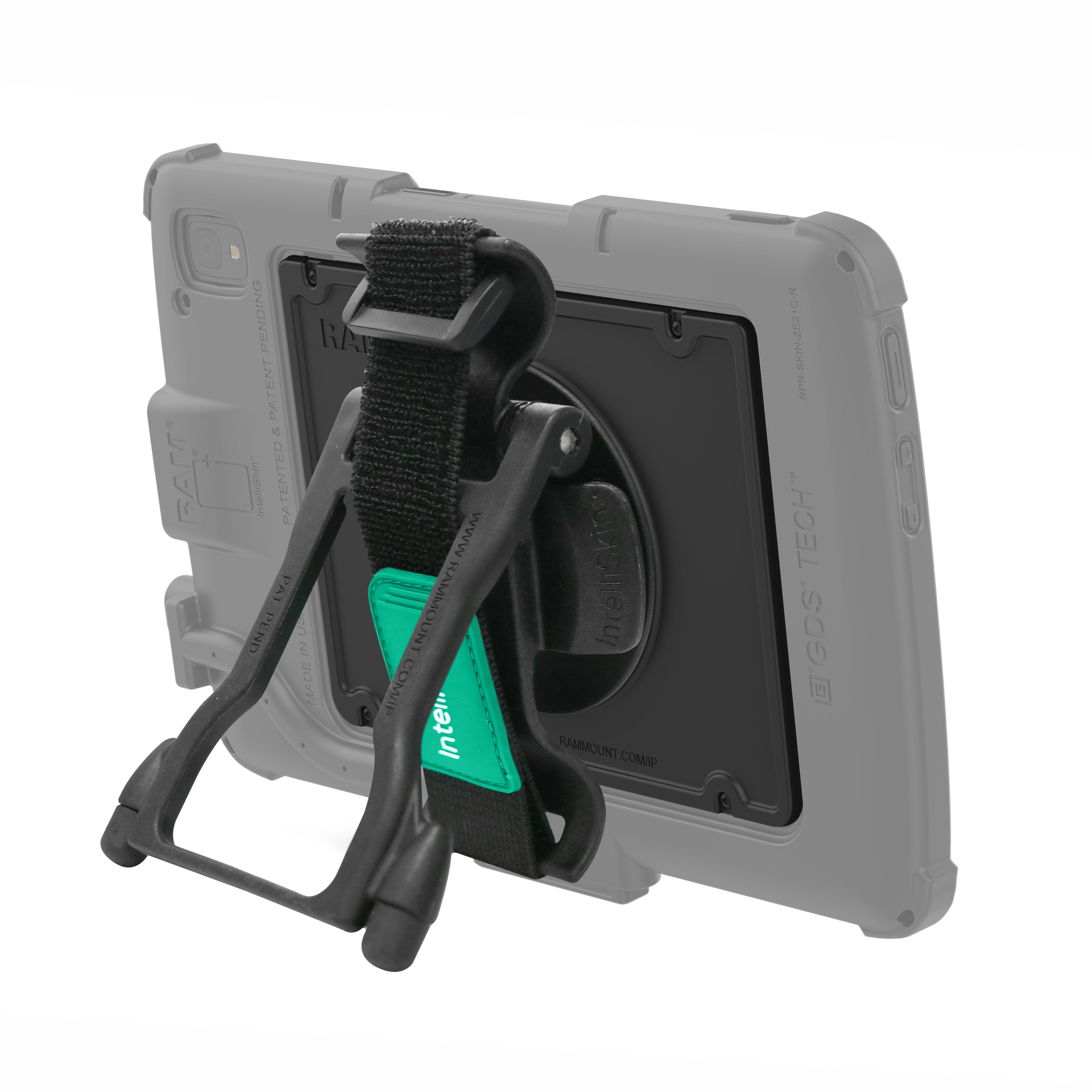 GDS® Hand-Stand™ voor Zebra ET401 & ET10,16 cm (4") X 25,40 cm (10") Enterprise Tablet - RAM Mounts RAM-GDS-HS1-ZE21U afbeelding 1