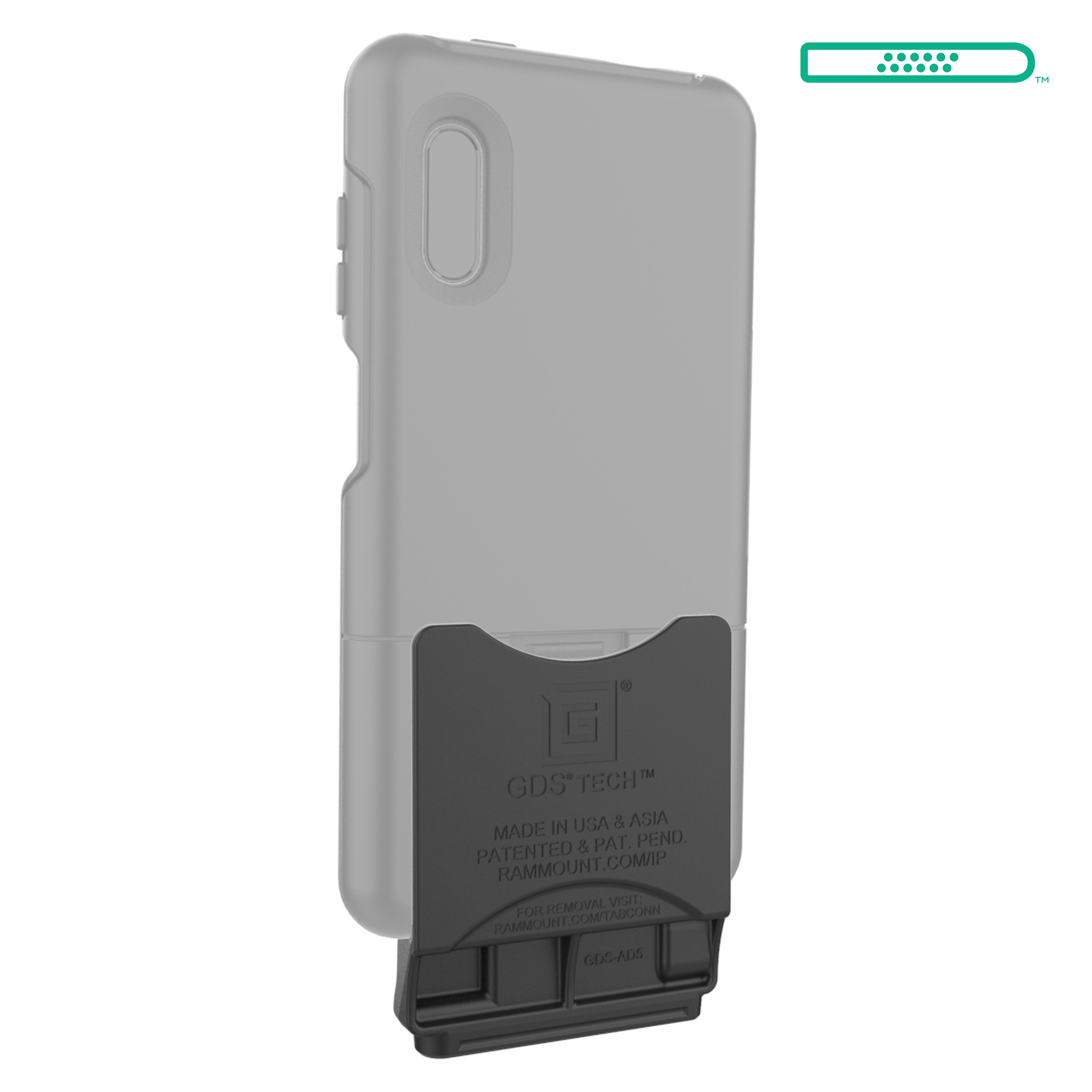 GDS® Mobi-Conn™ voor OtterBox Defender Cases - RAM Mounts RAM-GDS-MOBC-OTD1D afbeelding 1