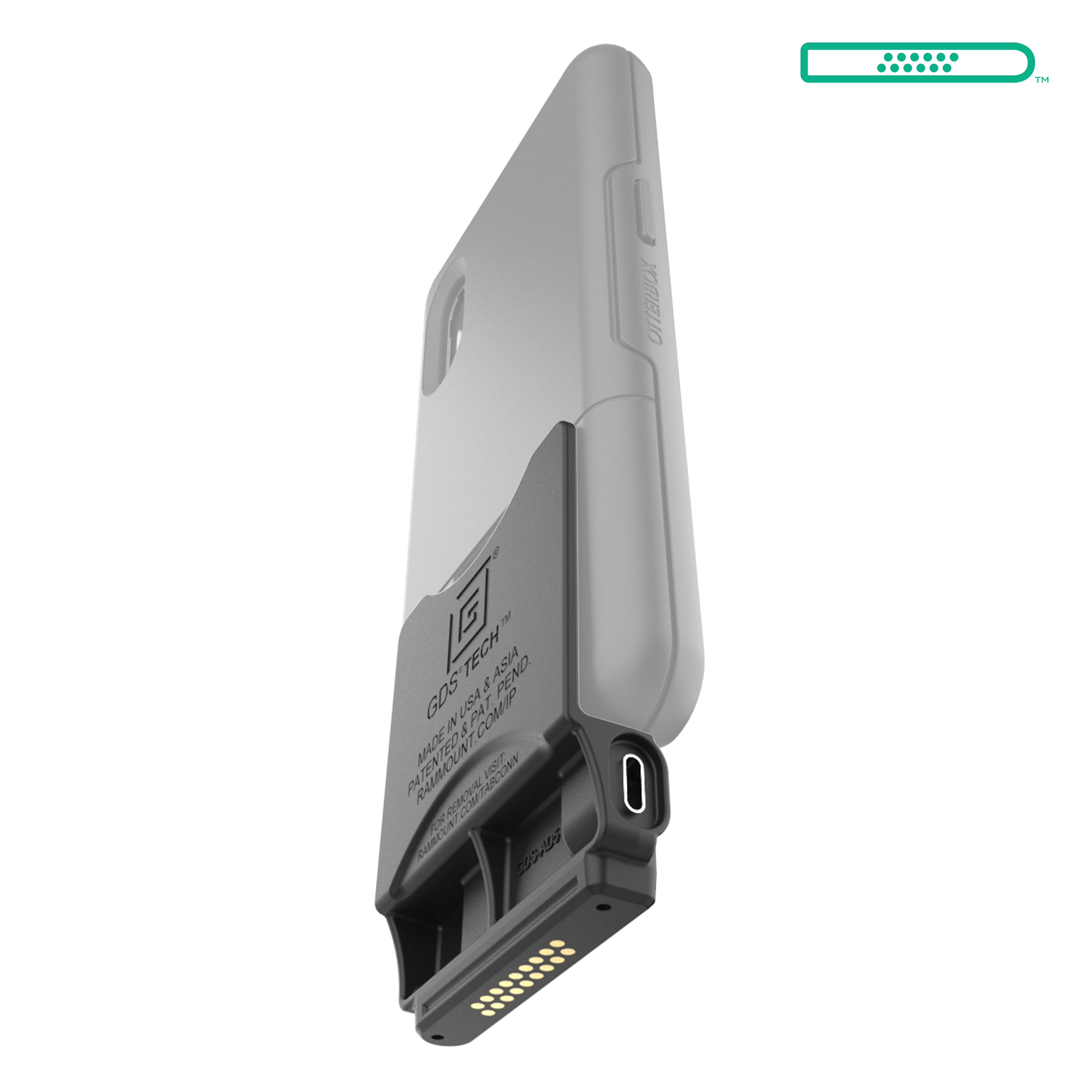 GDS® Mobi-Conn™ voor OtterBox Defender Cases - RAM Mounts RAM-GDS-MOBC-OTD1D afbeelding 2