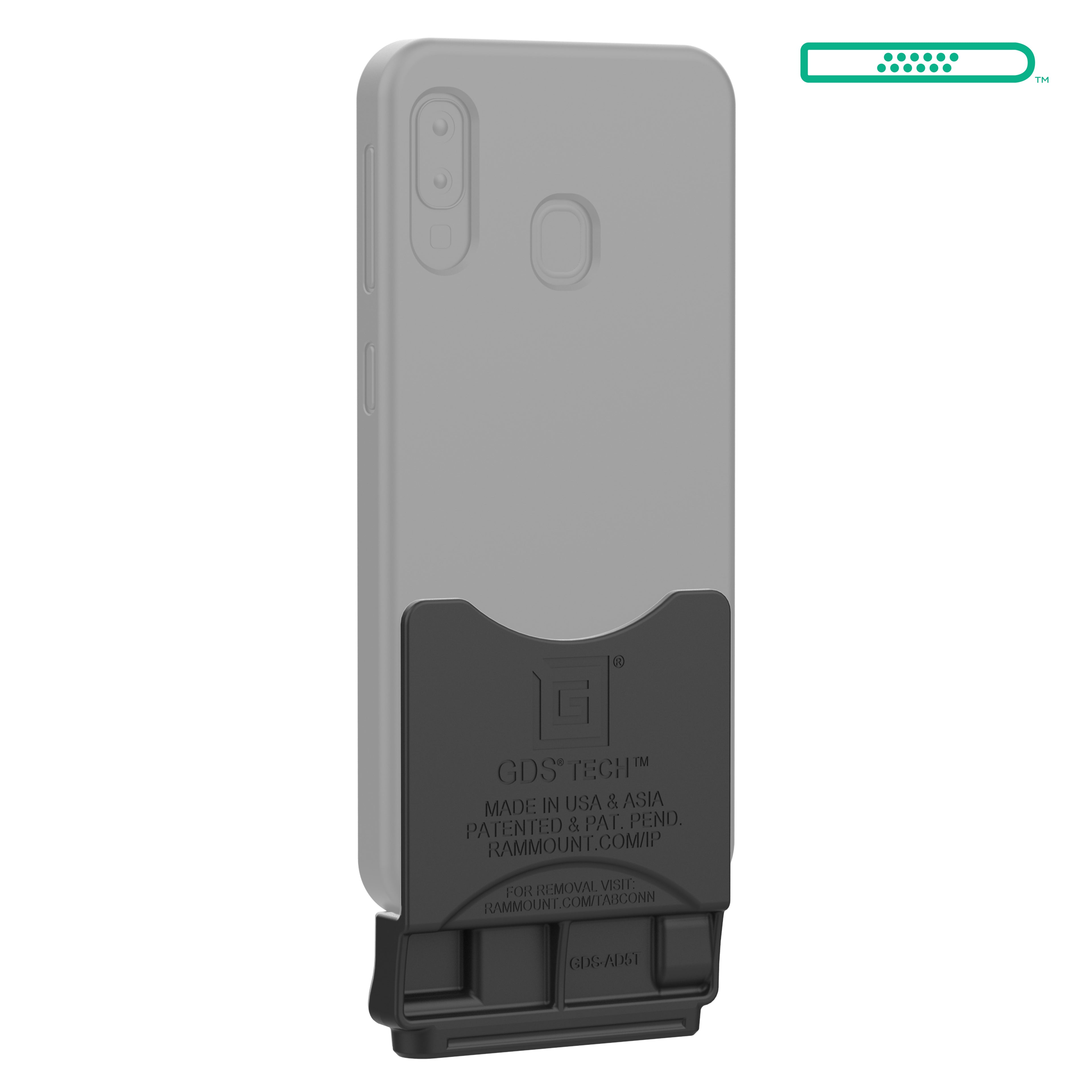 GDS mobi conn voor telefoons met dunne hoesjes - RAM Mounts RAM-GDS-MOBC-T1D
