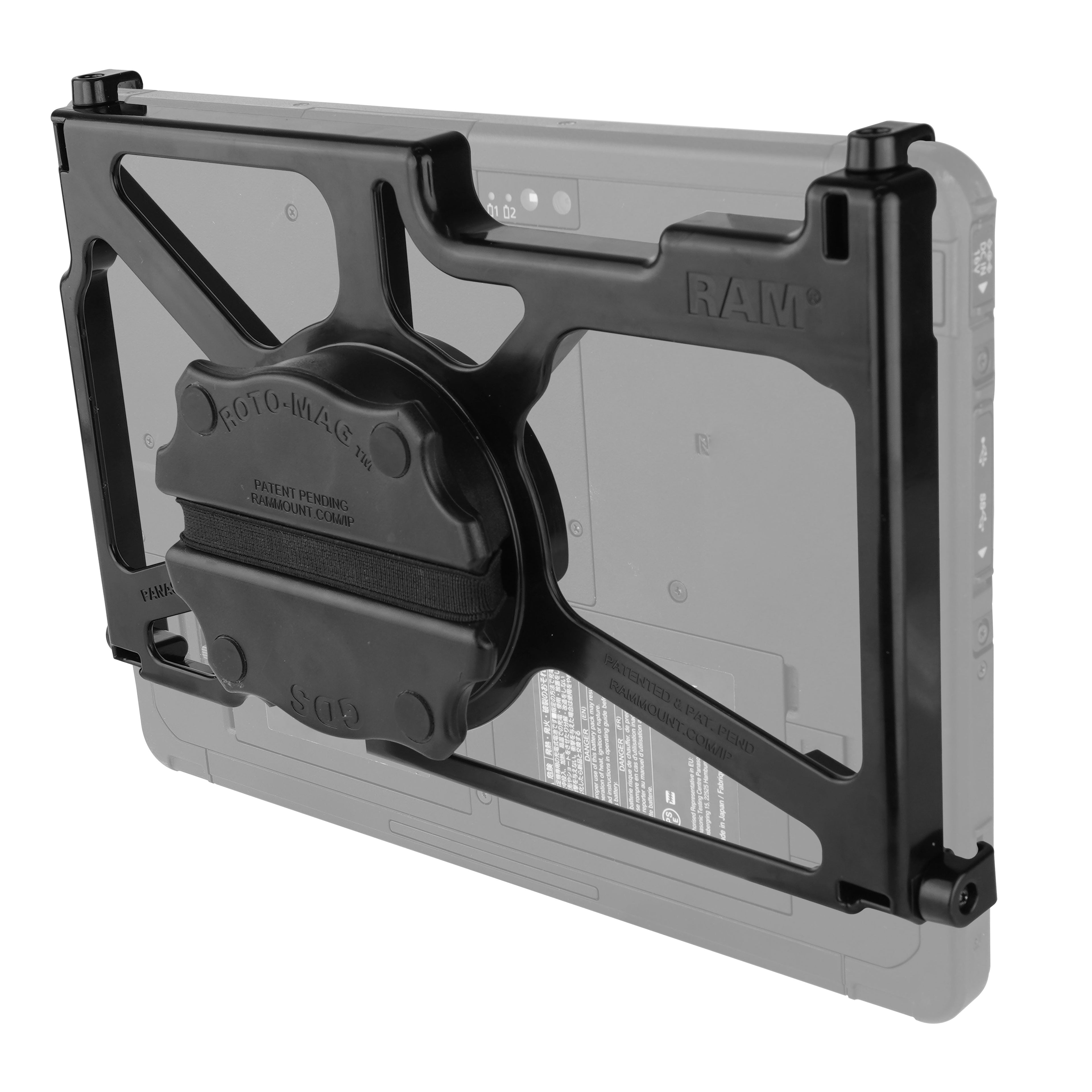 GDS® Roto-Mag™ 3-in-1 Accessoire voor Panasonic FZ-A3 - RAM Mounts RAM-GDS-ROTO2-PAN16U afbeelding 1