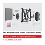 GDS® Roto-Mag™ 3-in-1 Accessoire voor Panasonic FZ-A3 - RAM Mounts RAM-GDS-ROTO2-PAN16U afbeelding 5