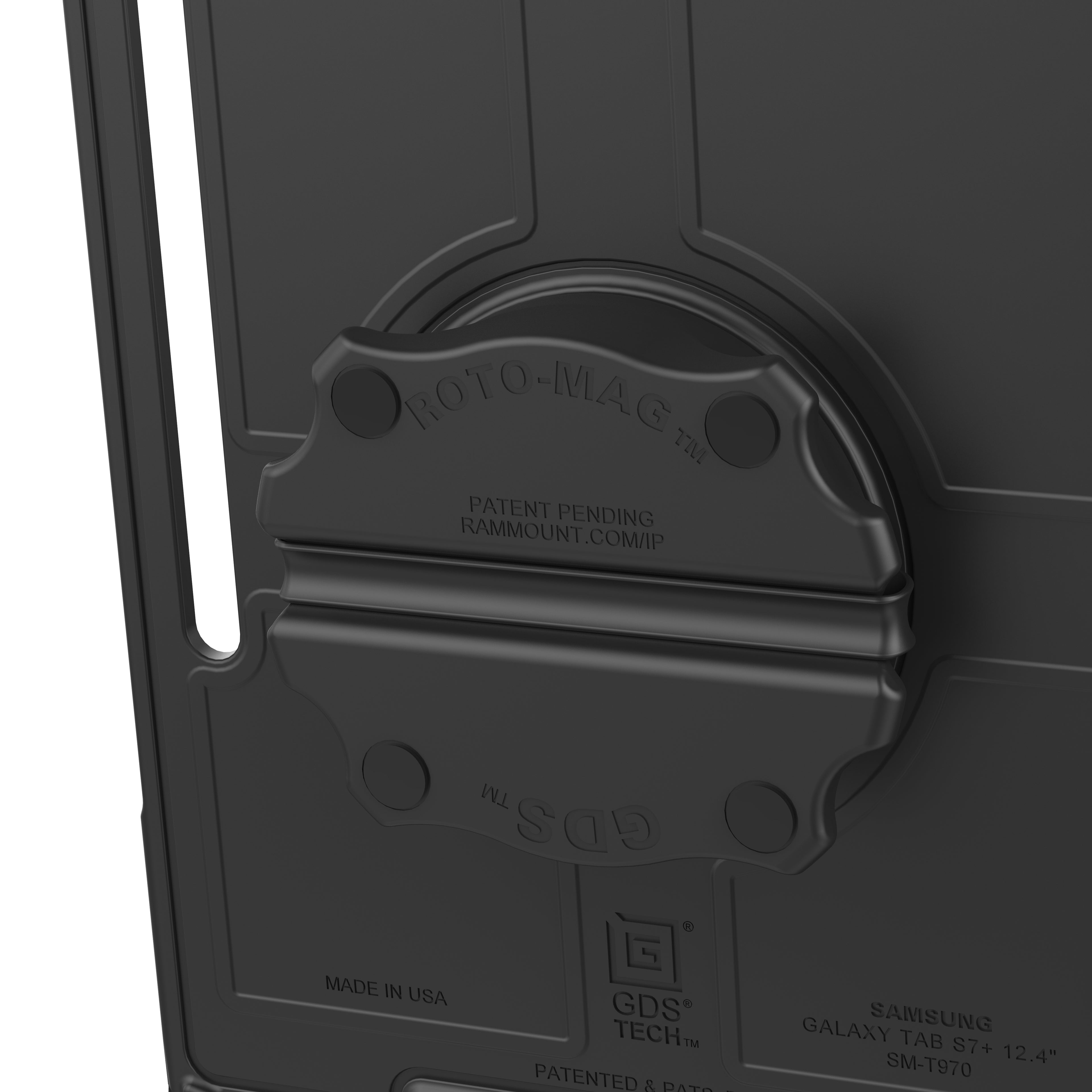 GDS® Roto-Mag™ 3-in-1 Accessoires met Greephendel, Handriem & Magneten - RAM Mounts RAM-GDS-ROTO2U afbeelding 2