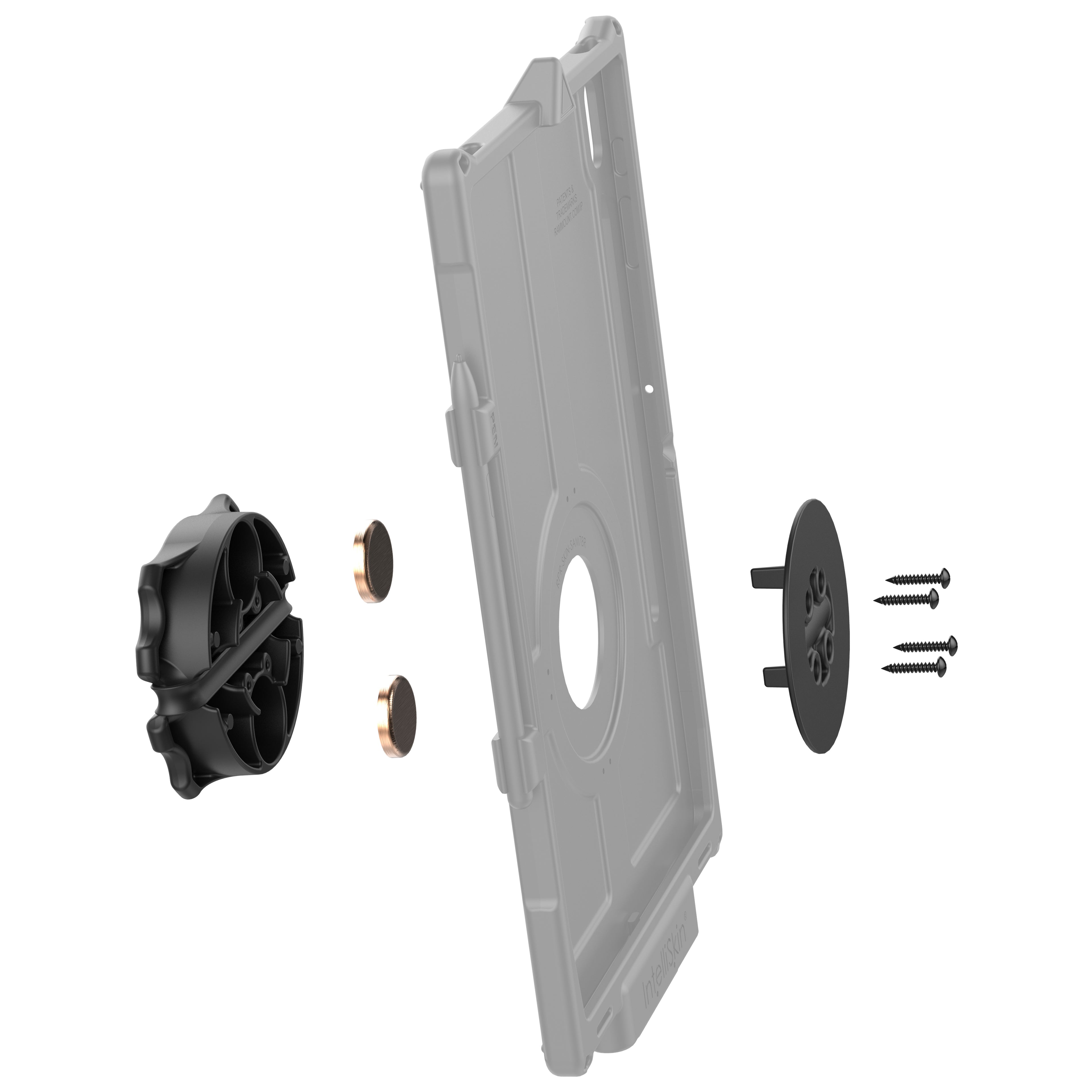 GDS® Roto-Mag™ 3-in-1 Accessoires met Greephendel, Handriem & Magneten - RAM Mounts RAM-GDS-ROTO2U afbeelding 3