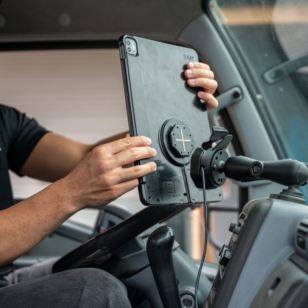 IntelliSkin® Thin-Case™ voor iPad Pro 12.9 3e - 5e generatie (Pogo-pads achteraan) - RAM Mounts RAM-GDS-SKIN-AP37-TCB afbeelding 7