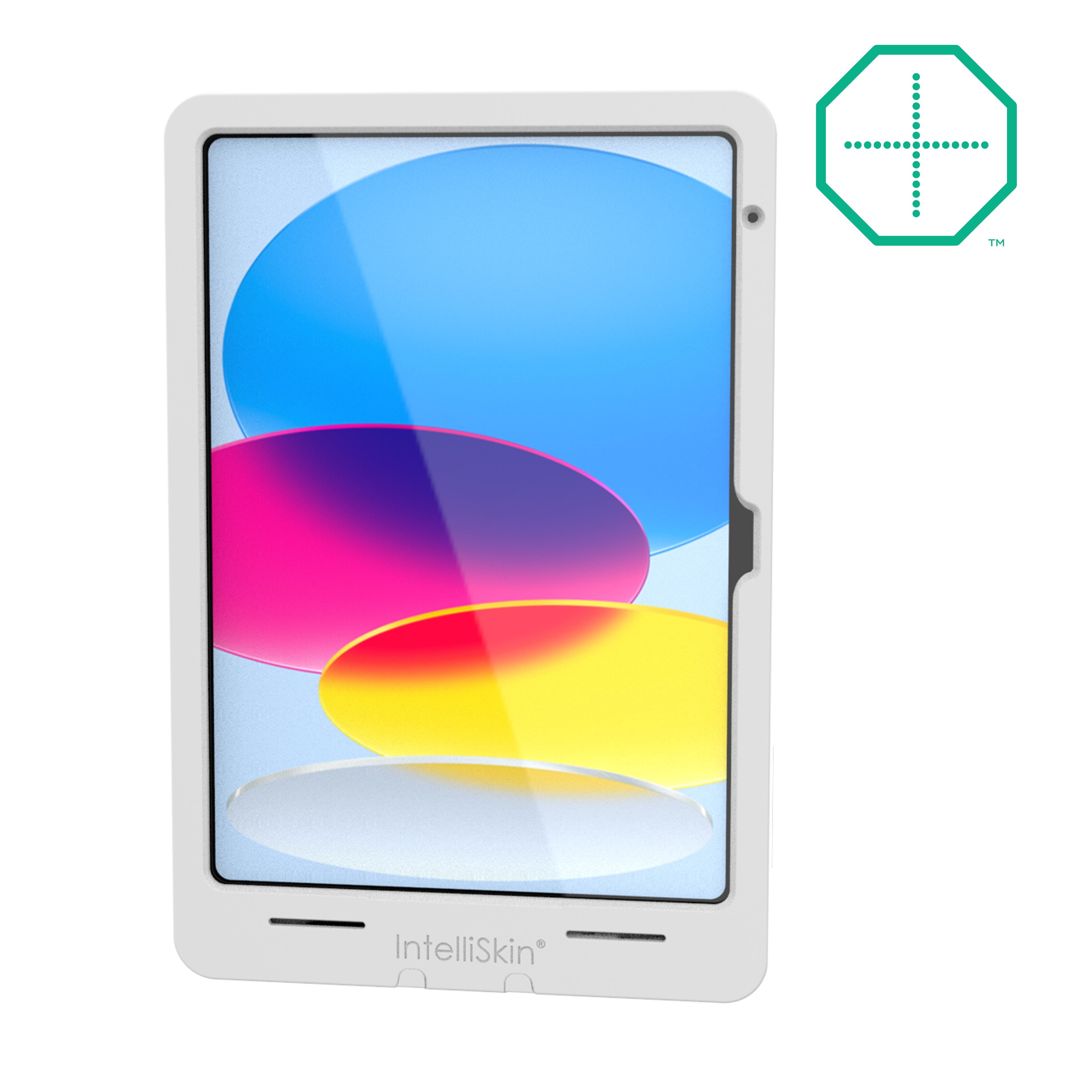 IntelliSkin® Thin-Case™ voor iPad 10e & 11e Gen (Pogo Pads achterkant) - Grijs - RAM Mounts RAM-GDS-SKIN-AP40-TCB-GRY afbeelding 1