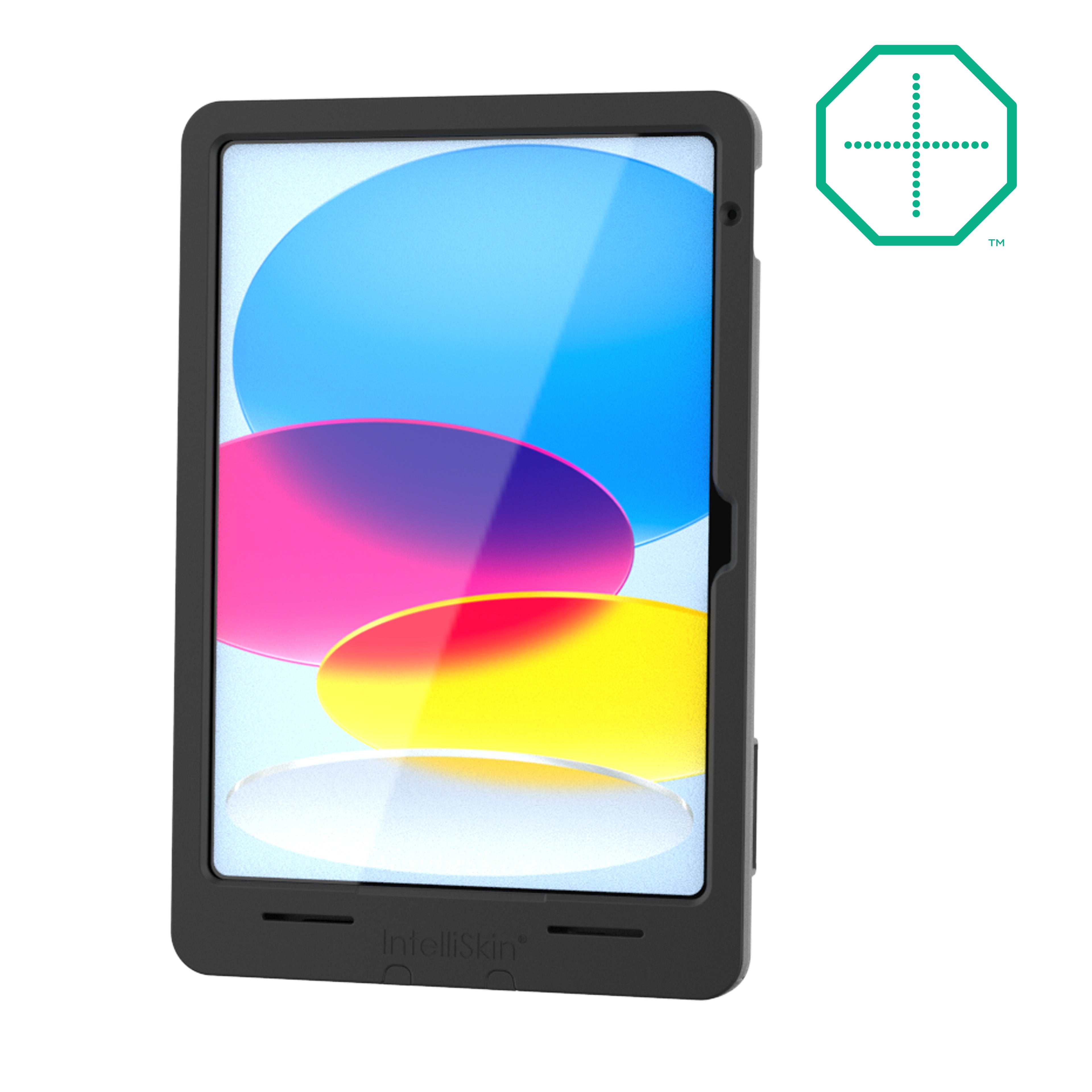 IntelliSkin® Thin-Case™ voor iPad 10e & 11e Gen (Pogo Pads achterkant) - RAM Mounts RAM-GDS-SKIN-AP40-TCB afbeelding 1