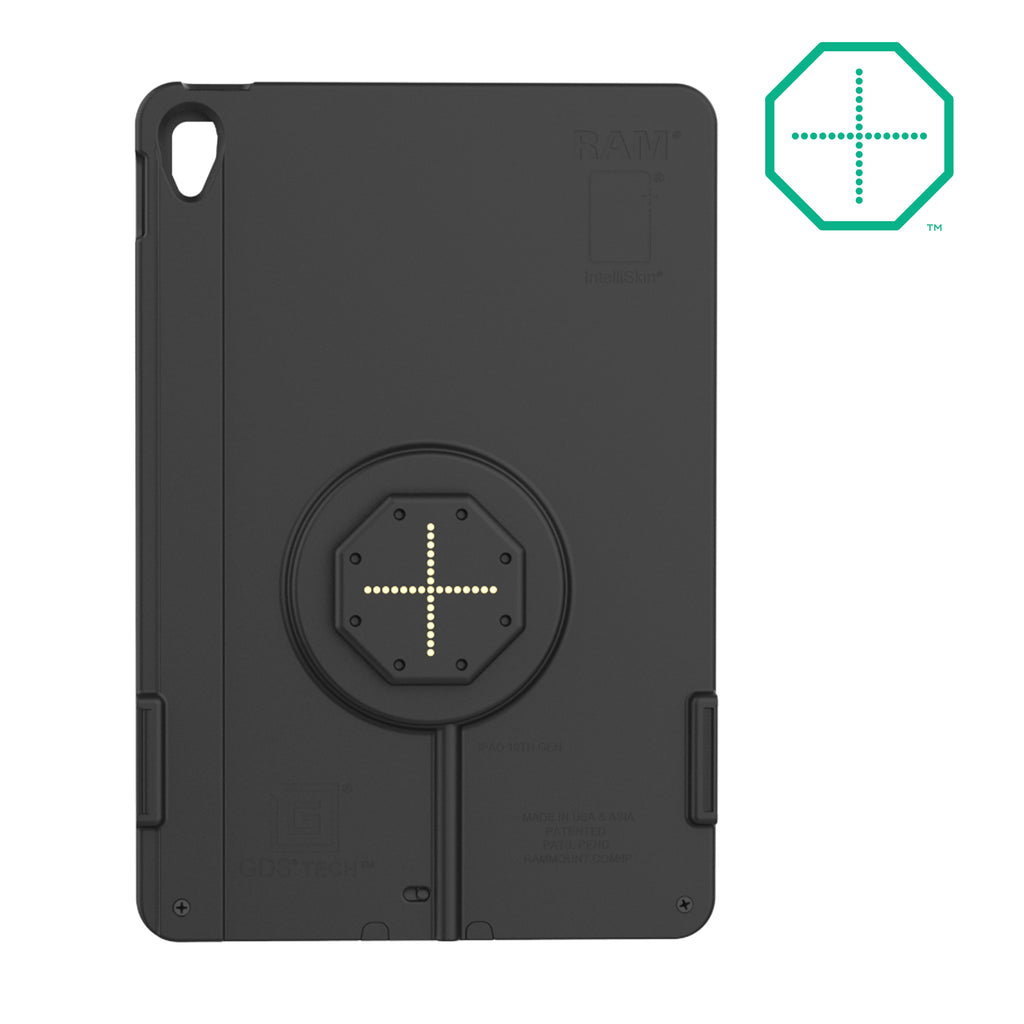 IntelliSkin® Thin-Case™ voor iPad 10e & 11e Gen (Pogo Pads achterkant) - RAM Mounts RAM-GDS-SKIN-AP40-TCB afbeelding 2