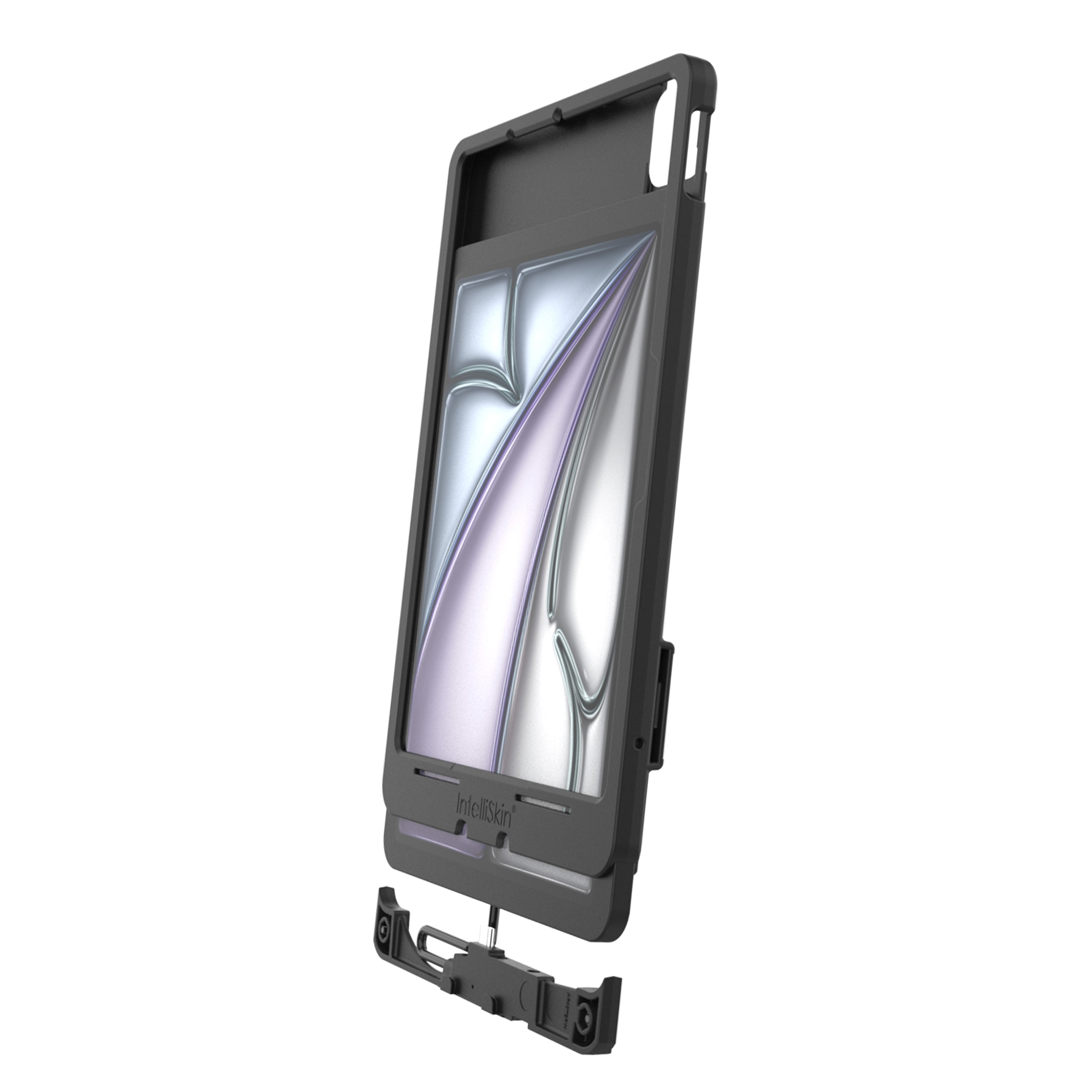 IntelliSkin® Thin-Case™ voor iPad Air 11 (M2, M3, M4) (Achter Pogo Pads) - RAM Mounts RAM-GDS-SKIN-AP45-M2-TCB afbeelding 4