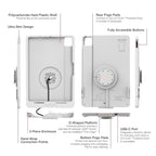 IntelliSkin® Thin-Case™ iPad Air 11 M2, M3, M4 D Vorm & Achterkussens Grijs - RAM Mounts RAM-GDS-SKIN-AP45-M2-TCDB-GRY afbeelding 5