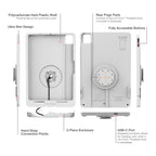 IntelliSkin® Dunne hoes™ voor iPad Pro 11 (M4 & M5) (Achterste Pogo Pads) Grijs - RAM Mounts RAM-GDS-SKIN-AP45-M4-TCB-GRY afbeelding 5