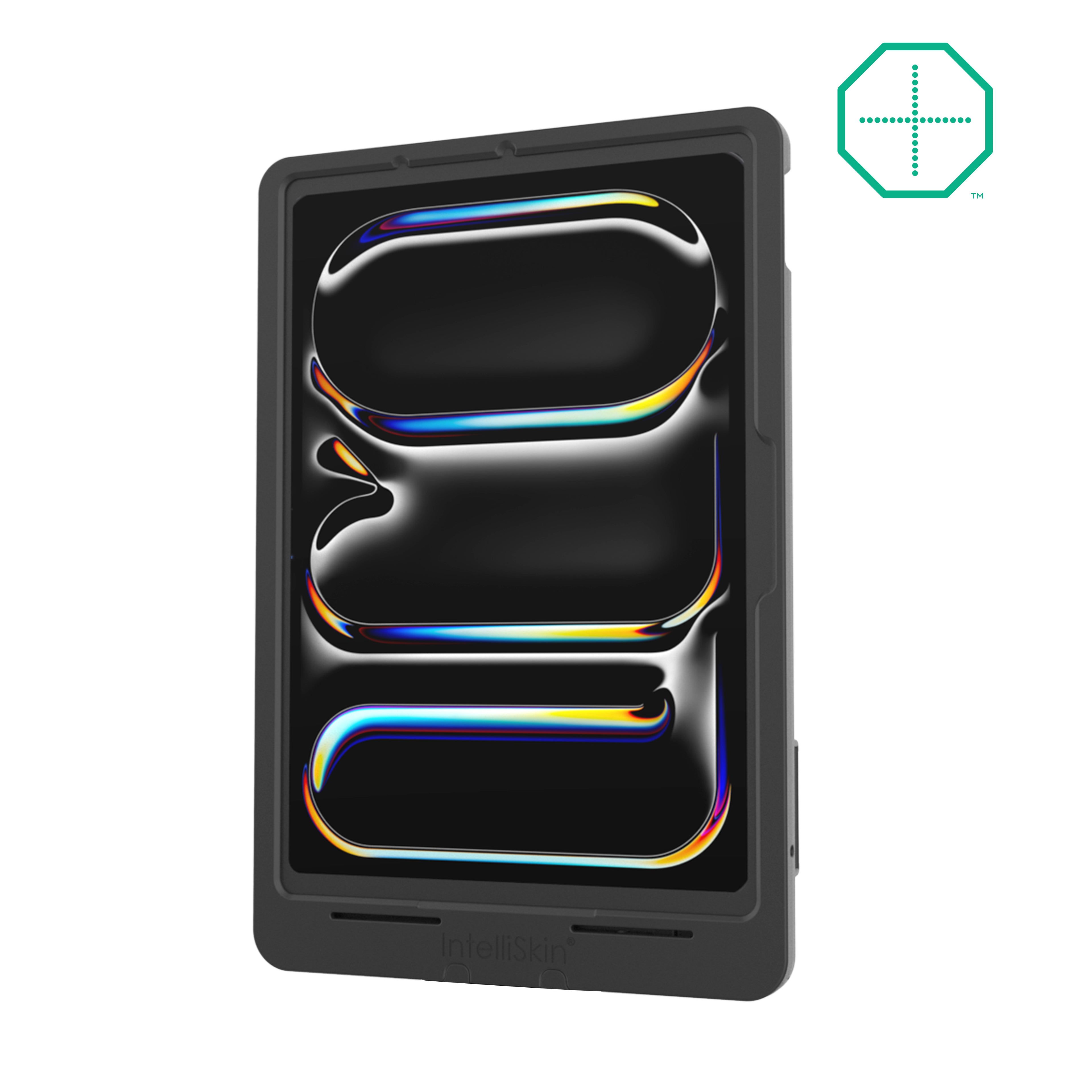 Intelliskin thin case voor iPad pro 11 M4 M5 achter pogo pads - RAM Mounts RAM-GDS-SKIN-AP45-M4-TCB
