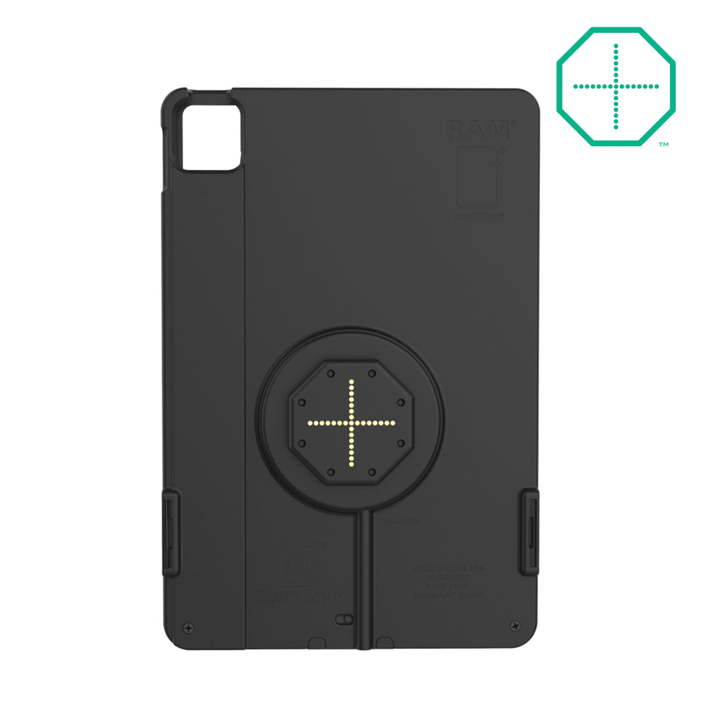 IntelliSkin® Thin-Case™ voor iPad Pro 11 (M4 & M5) (Achter Pogo Pads) - RAM Mounts RAM-GDS-SKIN-AP45-M4-TCB afbeelding 2