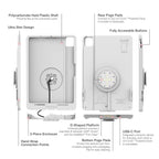 IntelliSkin® Thin-Case™ voor iPad Pro 11 (D Shape en Achter Pads) Grijs - RAM Mounts RAM-GDS-SKIN-AP45-M4-TCDB-GRY afbeelding 5