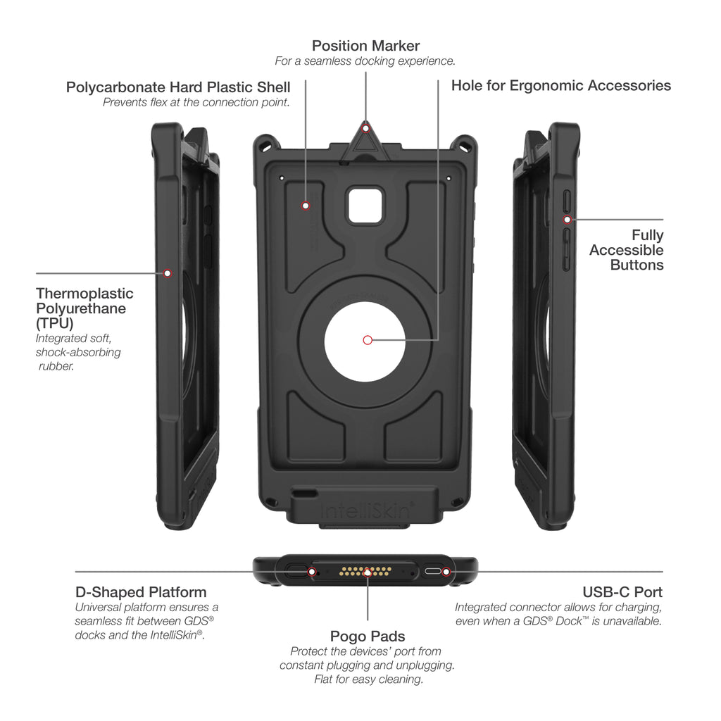 IntelliSkin® Next Gen voor Samsung Tab A 8.0 (2018) SM-T387 - RAM Mounts RAM-GDS-SKIN-SAM63-NG afbeelding 6