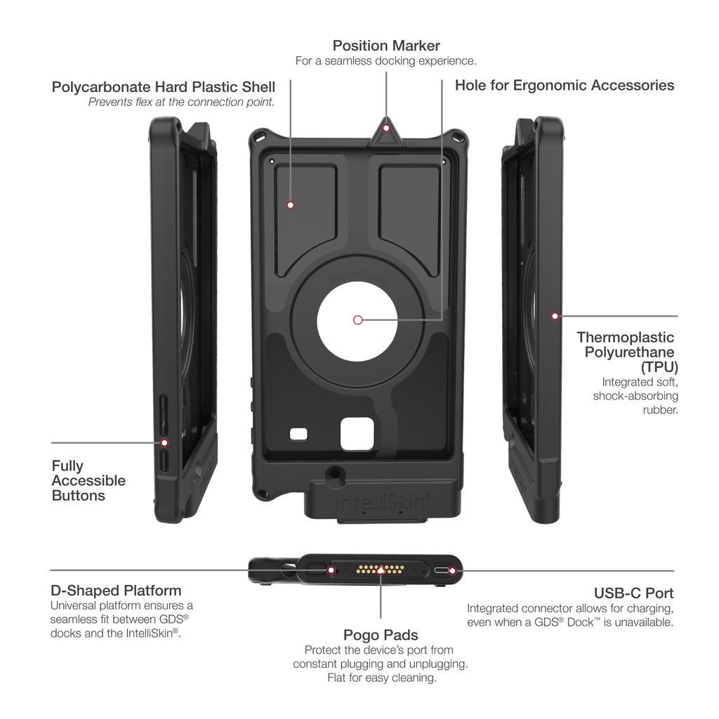 IntelliSkin® Next Gen voor Samsung Tab E 8.0 SM-T377 & SM-T378 - RAM Mounts RAM-GDS-SKIN-SAM64-NG afbeelding 6