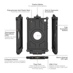 IntelliSkin® Next Gen met LED-licht voor Samsung Tab A 8.4 SM-T307 - RAM Mounts RAM-GDS-SKIN-SAM67-NG-LED afbeelding 3
