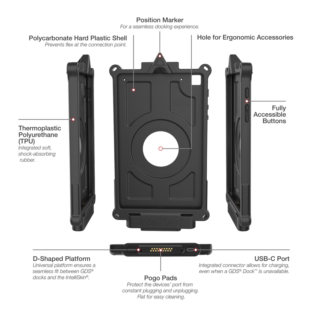 IntelliSkin® Next Gen voor Samsung Tab A 8.4 SM-T307 - RAM Mounts RAM-GDS-SKIN-SAM67-NG afbeelding 5