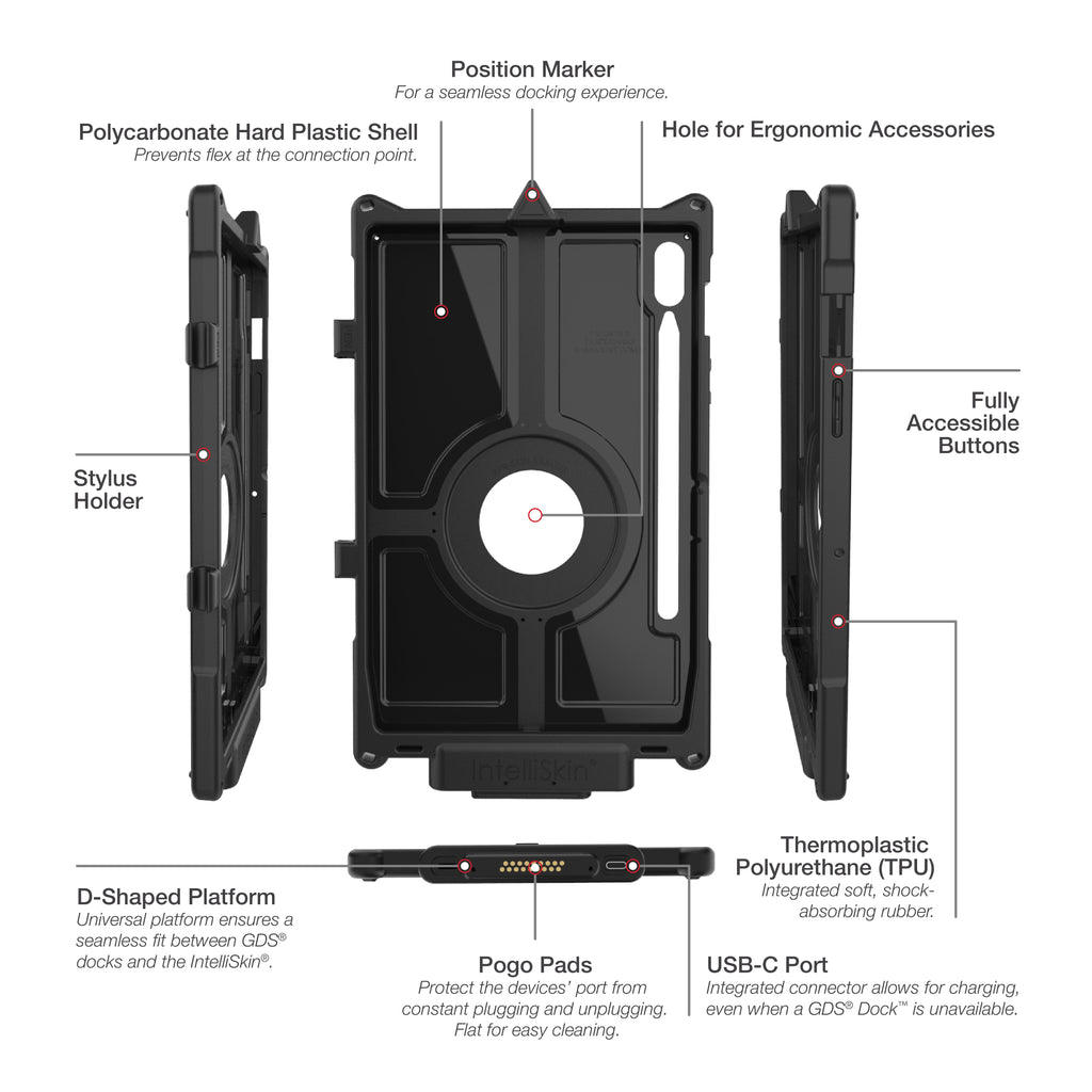 IntelliSkin® Next Gen voor Samsung Tab S7 11" SM-T870 - RAM Mounts RAM-GDS-SKIN-SAM76-NG afbeelding 5