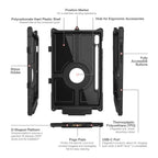 IntelliSkin® Next Gen voor Samsung Tab S7 11" SM-T870 - RAM Mounts RAM-GDS-SKIN-SAM76-NG afbeelding 5