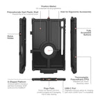 IntelliSkin® Next Gen voor Samsung Tab S8+, S7+ & S7 FE 12.4" - RAM Mounts RAM-GDS-SKIN-SAM78-NG afbeelding 4